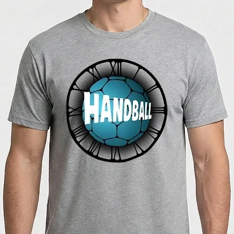Férfi Imperial póló - handball clock