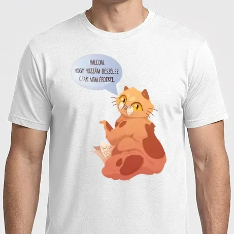 Férfi Imperial póló - flegma macska