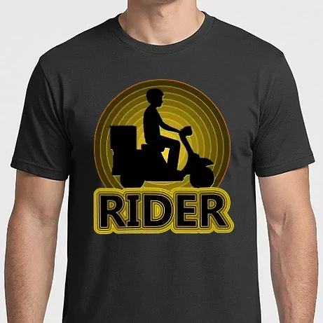 Férfi Imperial póló - RIDER, motoros futár