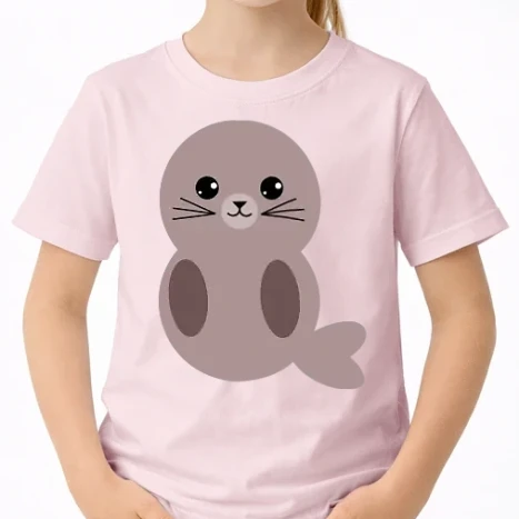 Uniszex gyerek Póló - Fóka