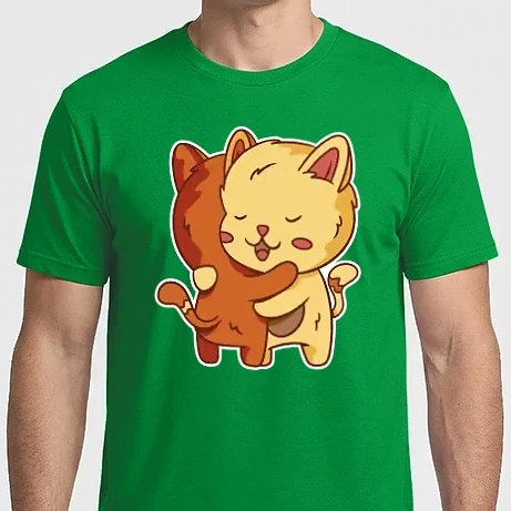 Férfi Imperial póló - Macska ölelés