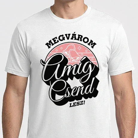 Férfi Imperial póló - Megvárom