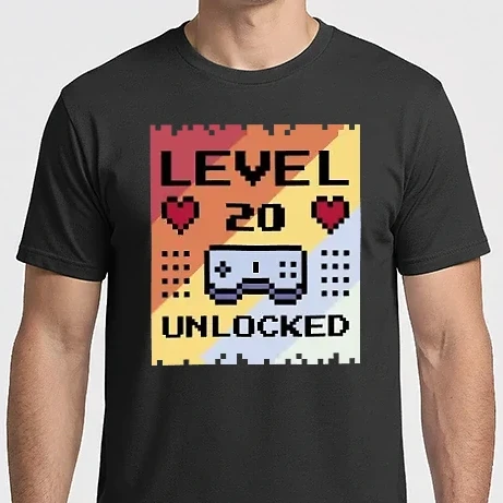 Férfi Imperial póló - Level 20 unlocked