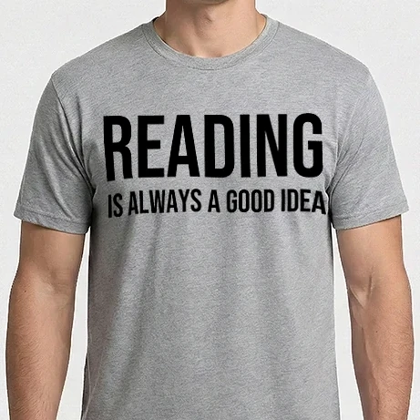 Férfi Imperial póló - reading is always a good idea