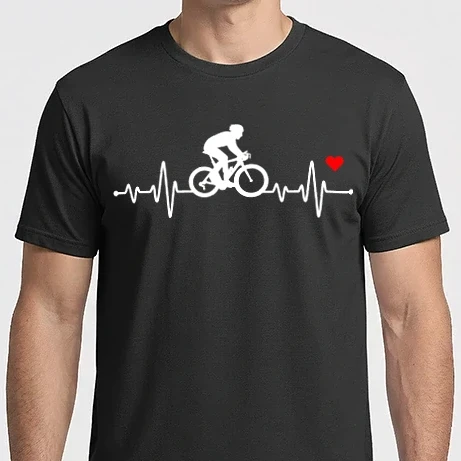 Férfi Imperial póló - Kerékpáros szívverés