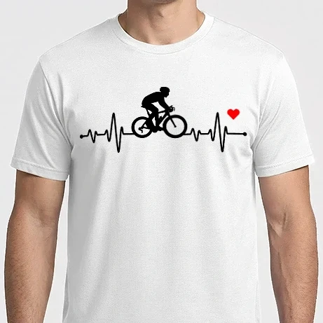 Férfi Imperial póló - Kerékpáros szívverés