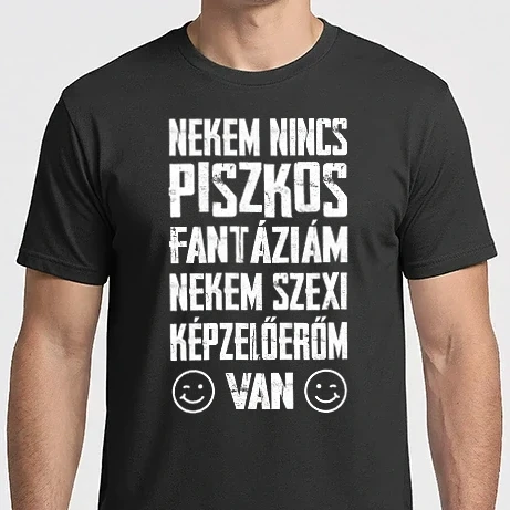 Férfi Imperial póló - Nekem nincs piszkos fantáziám