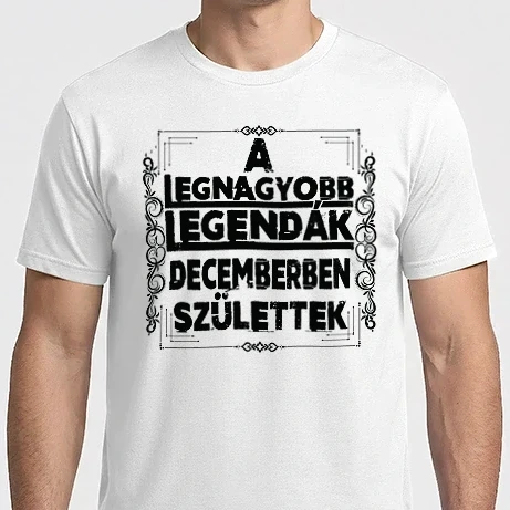 Férfi Imperial póló - A legnagyobb legendák decemberben