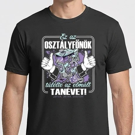 Férfi Imperial póló - Ez az osztályfőnök túlélte az elmúlt tanévet