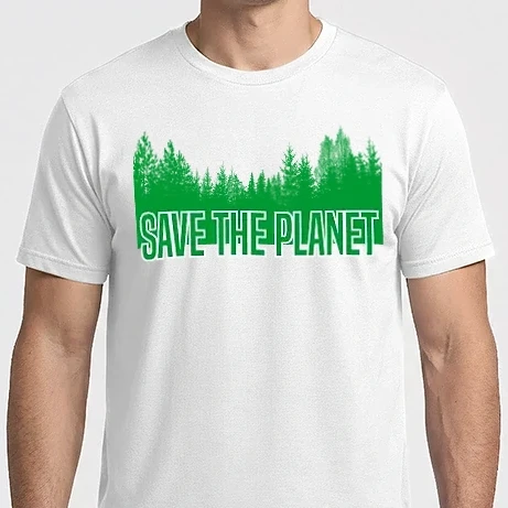 Férfi Imperial póló - Save the planet