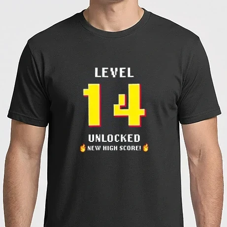 Férfi Imperial póló - Level Unlocked 14