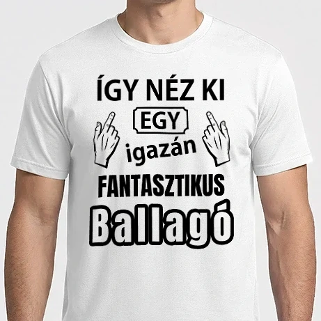 Férfi Imperial póló - Így néz ki egy igazán fantasztikus ballagó