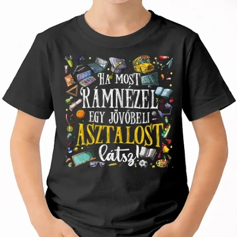 Uniszex gyerek Póló - Jövőbeli asztalos