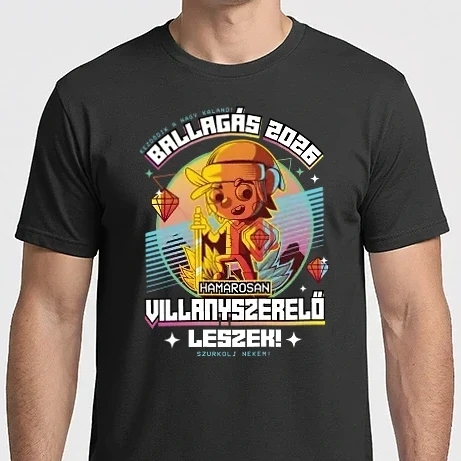 Férfi Imperial póló - Arcade Jövőbeli szakmás villanyszerelő