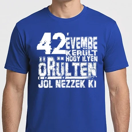 Férfi Imperial póló - évembe került hogy ilyen őrülten-42
