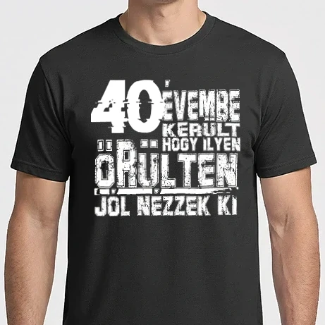 Férfi Imperial póló - évembe került hogy ilyen őrülten-40