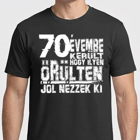 Férfi Imperial póló - évembe került hogy ilyen őrülten-70