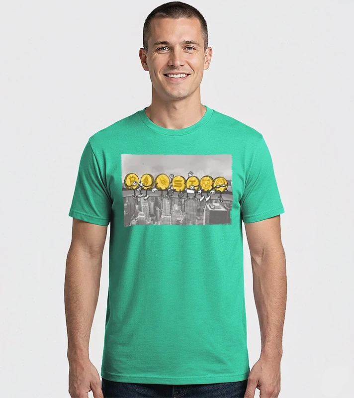 Kriptovaluták – Férfi Imperial póló