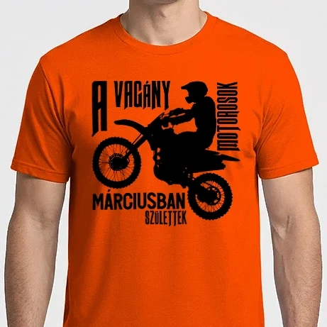Férfi Imperial póló - Vagány motoros (március)