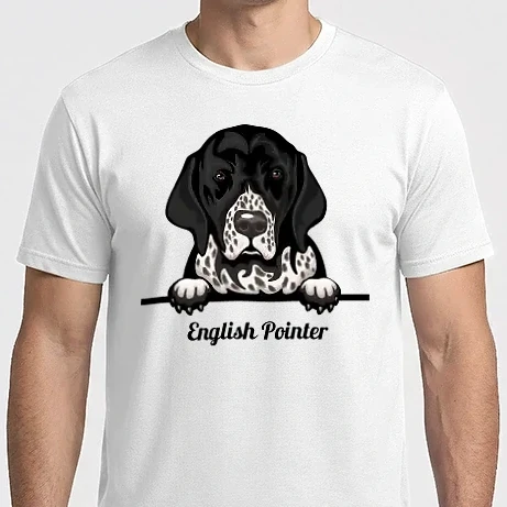 Férfi Imperial póló - English Pointer zsebminta