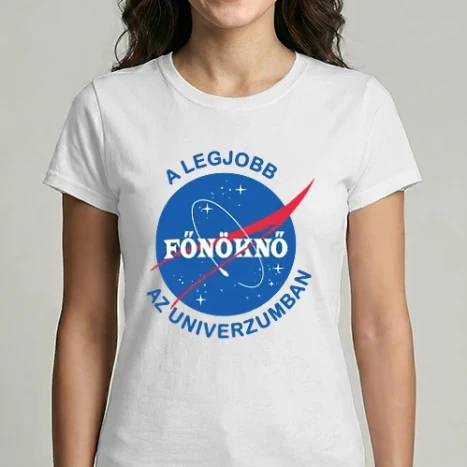 Női Imperial póló - A legjobb főnöknő az univerzumban