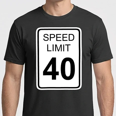 Férfi Imperial póló - SPEED LIMIT 40