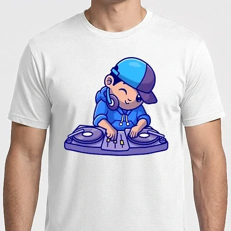 Férfi Imperial póló - Kölyök DJ