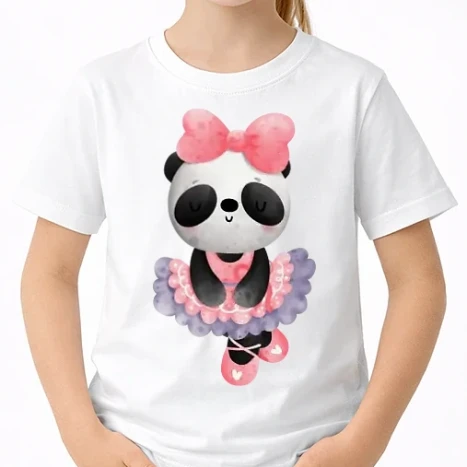 Uniszex gyerek Póló - Panda maci gyerek