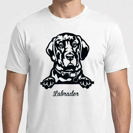 Férfi Imperial póló - Labrador zsebminta