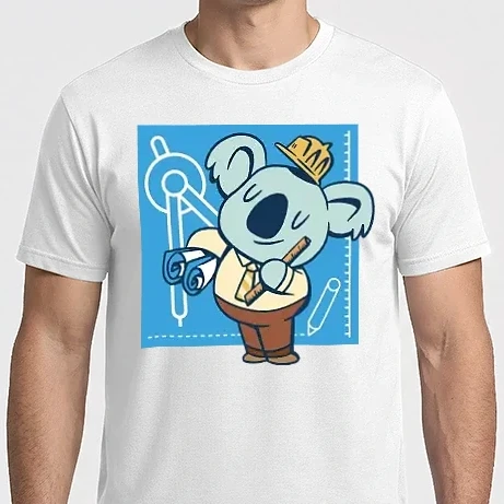 Férfi Imperial póló - Koala mérnök