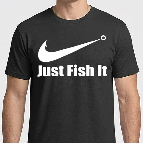 Férfi Imperial póló - Just Fish It