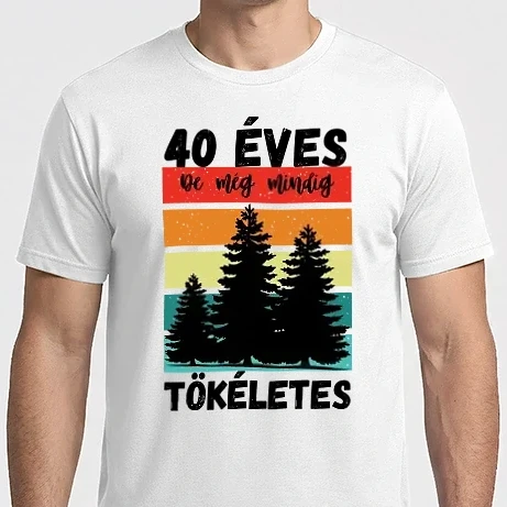 Férfi Imperial póló - 40 éves. De még mindig tökéletes