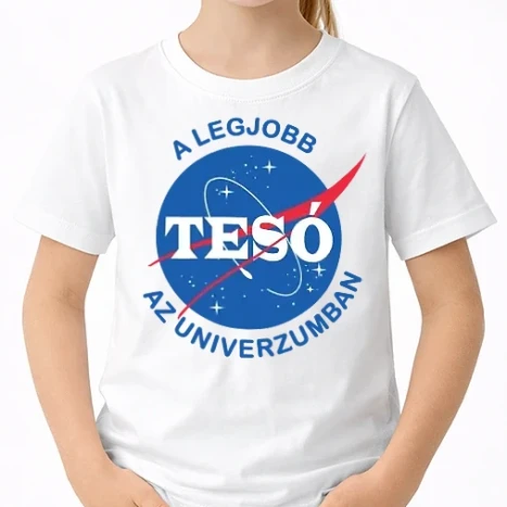 Uniszex gyerek Póló - A legjobb tesó az univerzumban