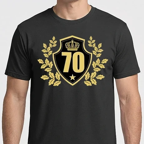 Férfi Imperial póló - 70 éves