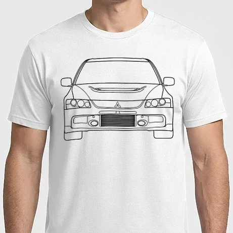 Férfi Imperial póló - EVO IX feketevonal