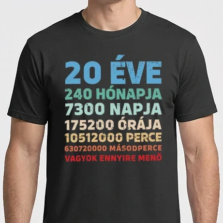 Férfi Imperial póló - 20 éve vagyok ennyire menő