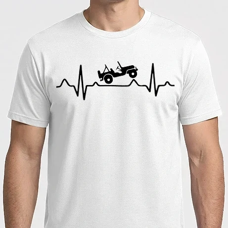 Férfi Imperial póló - Jeep heartbeat terepjáró