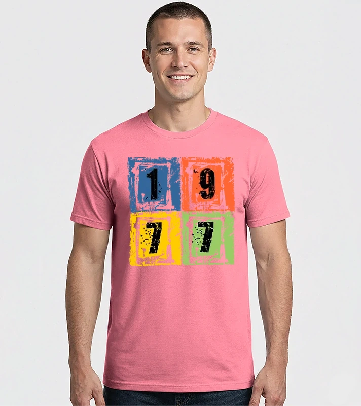 grunge number, szám 1977 – Férfi Imperial póló