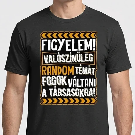 Férfi Imperial póló - Figyelem társasjáték fan