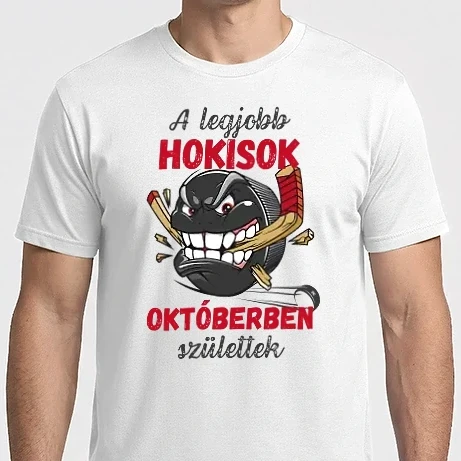 Férfi Imperial póló - A legjobb hokisok októberben születtek