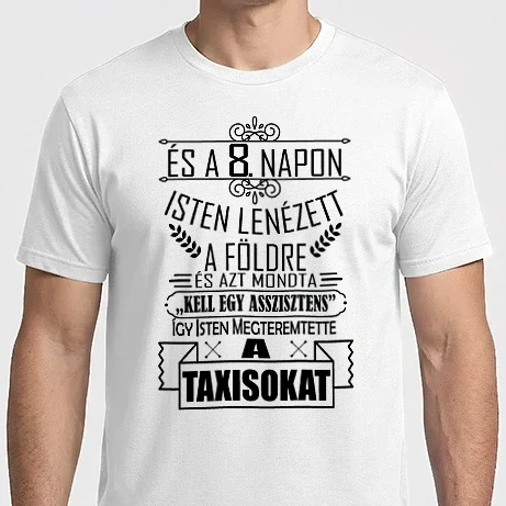 Férfi Imperial póló - Isten nem figyelhet mindenre