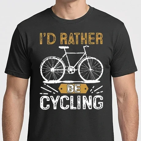 Férfi Imperial póló - I'd rather be cycling