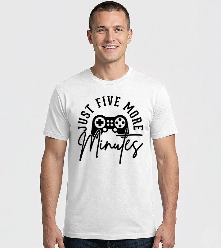 Just five more minutes - fekete – Férfi Imperial póló
