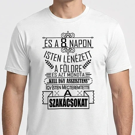 Férfi Imperial póló - Isten nem figyelhet mindenre
