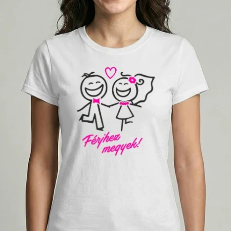 Női Imperial póló - Férjhez megyek póló