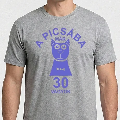 Férfi Imperial póló - A PICSÁBA már 30 vagyok
