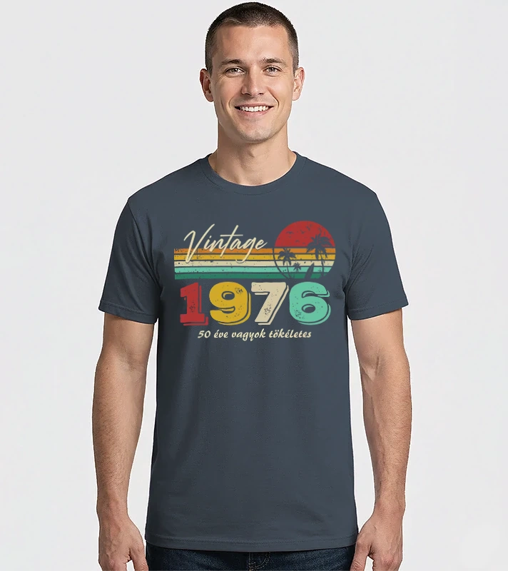 Vintage 50 éve vagyok tökéletes – Férfi Imperial póló