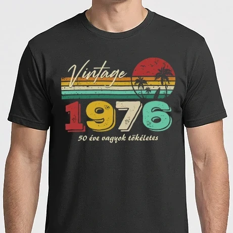 Férfi Imperial póló - Vintage 50 éve vagyok tökéletes