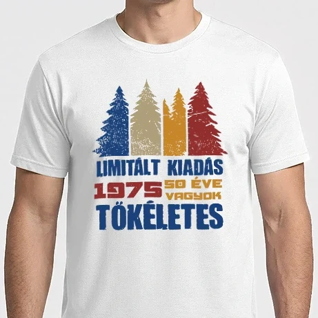 Férfi Imperial póló - Limitált kiadás - 1975 50 éves