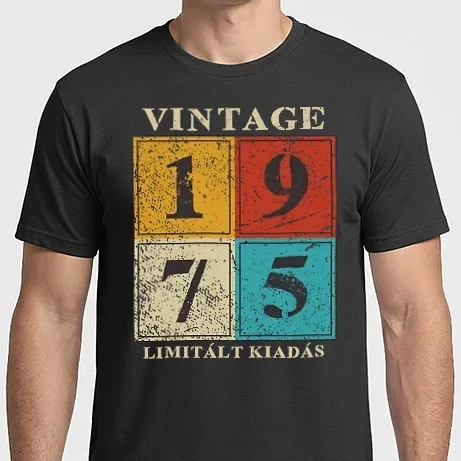Férfi Imperial póló - Vintage limitált - 1975 világos